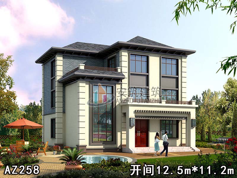 ����ʽ�������ͼ������¥��Ч��ͼ��AZ258