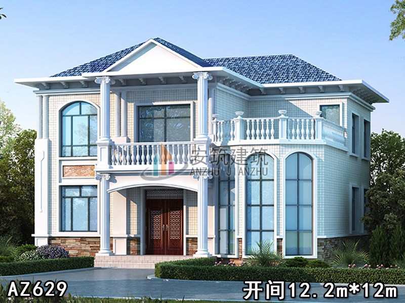 ����ŷʽС��¥���ͼ�����ÿ��Ķ��㸴ʽ¥Ч��ͼAZ629