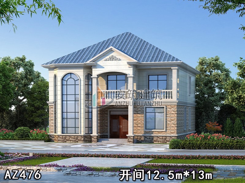 ����ʽ����¥������ͼ�������Ķ��㸴ʽС��¥AZ476