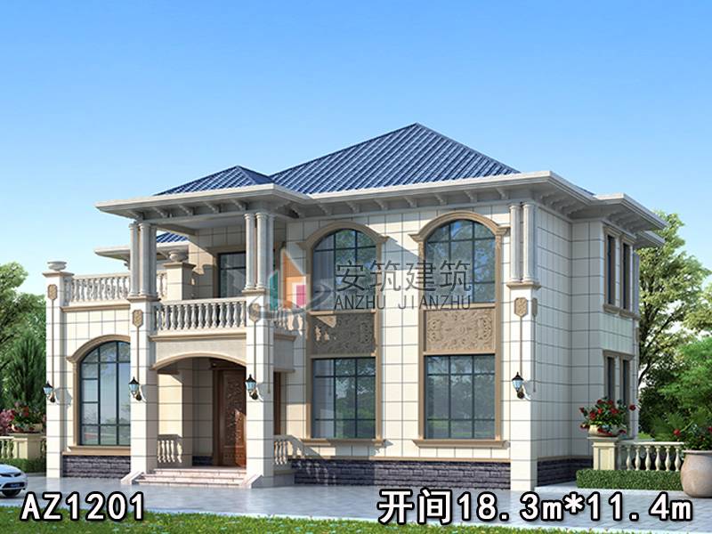 ����˫��ŷʽ������С¶̨ũ����� AZ1201