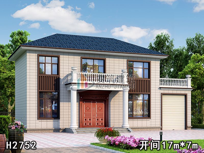 ��������ơ�˫��ŷʽ�󷿱������ũ��ͼֽH2752