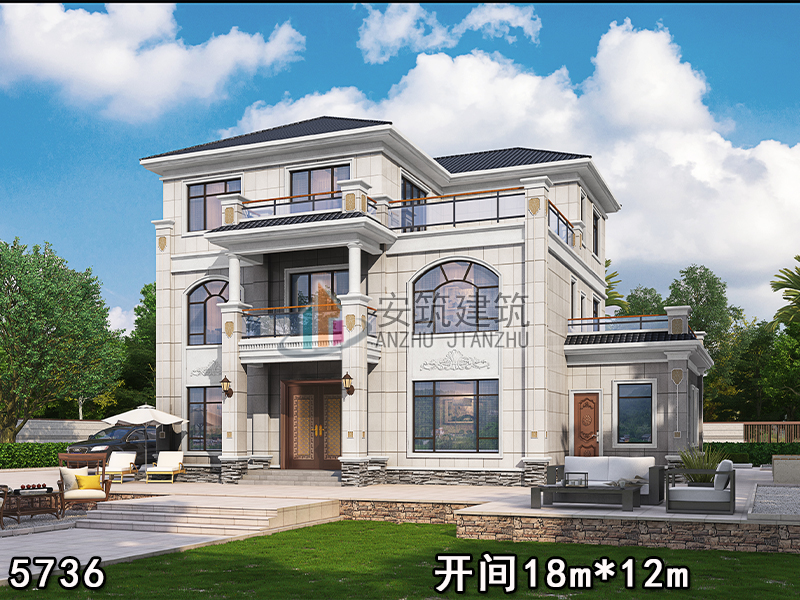 5736����ŷʽ���ƫ����ũ�彨��ͼֽ